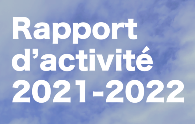 Rapport d’activité 2021-2022