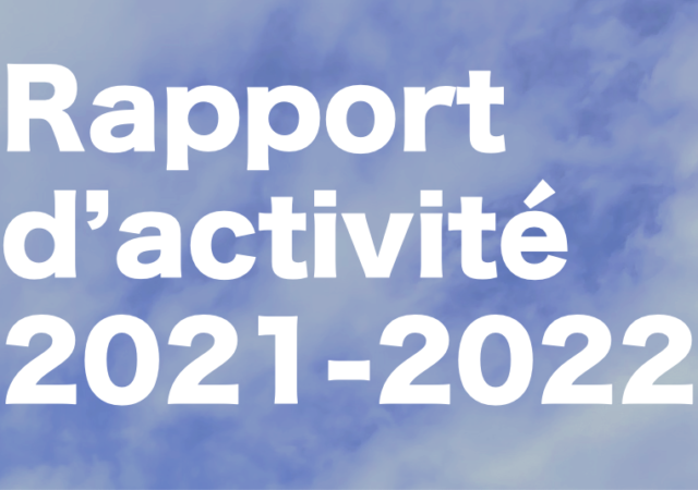 Rapport d’activité 2021-2022